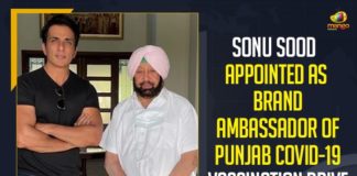 Brand Ambassador of #Covid19 vaccination drive, Chief Minister Amarinder Singh, Covid-19 Vaccination Drive, COVID-19 Vaccination Drive In Punjab, Mango News, philanthropist Sonu Sood, Punjab Appoints Sonu Sood As Brand Ambassador, Punjab’s Covid vaccination programme, Sonu sood, Sonu Sood Appointed As Brand Ambassador Of Punjab, Sonu Sood Appointed As Brand Ambassador Of Punjab COVID-19 Vaccination Drive, Sonu Sood appointed as Punjab’s brand ambassador, Sonu Sood Appointed Brand Ambassador, Sonu Sood appointed brand ambassador for Punjab’s COVID
