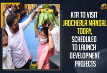 Development Projects, development projects in hyderabad, development projects in jadcherla, Jadcherla, Jadcherla Development Projects, Jadcherla Mandal, KTR To Launch Jadcherla Development Projects, KTR to visit Jadcherla, KTR To Visit Jadcherla Mandal Today, KTR To Visit Jadcherla Mandal Today Scheduled To Launch Development Projects, KTR to visit Jadcherla today, Mango News, TRS Working President KTR
