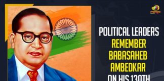 Ambedkar Jayanthi, Ambedkar Jayanthi 2021, Babasaheb Ambedkar, Bhim Rao Ambedkar, Dr B R Ambedkar, Dr B R Ambedkar Birth Anniversary, Mango News, Political Leaders Remember Babasaheb Ambedkar, Political Leaders Remember Babasaheb Ambedkar On His 130th Birth Anniversary, Prime Minister Narendra Modi, Telangana cm kcr, telangana cm pays tributes to dr ambedkar