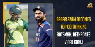 Babar Azam Becomes Top ODI Ranking Batsman, Babar Azam Dethrones Virat Kohli, Babar Azam dethrones Virat Kohli as no. 1 ODI batsman, Babar Azam displaces Virat Kohli, Babar Azam surpasses Virat Kohli, best batsman Babar Azam, ICC, ICC Men’s ODI Player Rankings, ICC ODI batting rankings, ICC ODI ranking 2021, ICC ODI rankings, icc rankings, Mango News, ODI Player Rankings, Pakistan batsman, Pakistan Cricket Team Captain