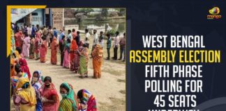 2021 West Bengal Assembly elections, Mango News, West Bengal Assembly Election, West Bengal Assembly Election 2021, West Bengal Assembly Election Fifth Phase Polling, West Bengal Assembly Election Fifth Phase Polling For 45 Seats, West Bengal Assembly Election Fifth Phase Polling For 45 Seats Underway, West Bengal Assembly Election Polling, West Bengal Assembly Elections, West Bengal Assembly Elections News, West Bengal Elections, West Bengal Elections Fourth Phase, West Bengal Elections live updates, West Bengal elections updates