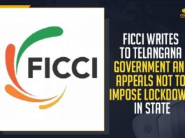 Federation of Indian Chamber of Commerce and Industries, FICCI, FICCI Appeals Not To Impose Lockdown In State, FICCI Writes To Telangana Government And Appeals Not To Impose Lockdown, FICCI Writes To Telangana Government And Appeals Not To Impose Lockdown In State, Mango News, President of the FICCI, Telangana Government, Telangana Lockdown, Telangana Lockdown News, Telangana Rashtra Samithi, Uday Shankar