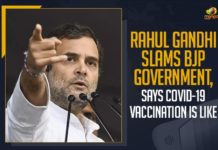Biotech International Private Limited, Central Government, COVID-19 Vaccination Is Like Demonetisation, Covisheild, Covisheild Price, Mango News, Rahul Gandhi compares vaccine policy with demonetisation, Rahul Gandhi Slams BJP Government, Rahul Gandhi slams Centre over vaccine strategy, Rahul Gandhi slams Centre’s COVID-19 vaccine strategy, Serum Institute of India, vaccination policy, Vaccine policy no less than demonetisation