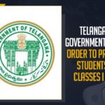 Mango News, Promote Students Of Classes I to IX, Telangana Government Issues Order To Promote Students Of Classes I to IX, Telangana issues order promoting all students from class 1-9, Telangana issues order promoting students of Classes 1 to 9, Telangana promotes all class 1-9 students to next level, Telangana promotes students of classes I to IX, Telangana students of Classes 1 to 9 to be directly promoted, TS Govt issues orders promoting students