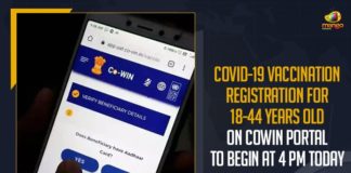 COVID-19 Vaccination, COVID-19 Vaccination News, COVID-19 Vaccination Registration, COVID-19 Vaccination Registration For 18-44 Years Old, COVID-19 Vaccination Registration For 18-44 Years Old On CoWIN Portal, COVID-19 Vaccination Registration For 18-44 Years Old On CoWIN Portal To Begin At 4 PM Today, COVID-19 Vaccination Updates, CoWIN Portal, CoWIN portal for vaccination doses, Government Of India, Mango News, Steps to register on CoWIN portal for vaccination doses, Vaccination Registration