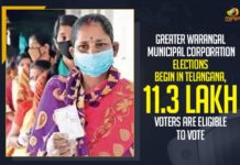Greater Warangal Municipal Corporation Elections Begin In Telangana, GWMC 11.3 Lakh Voters,Mango News,Latest Breaking News 2021, GWMC elections, GWMC polls, two Municipal Corporation, Khammam Municipal Corporation, GWMC Polls 2021, Telangana election 2021, Telangana municipal elections, Novel Coronavirus, Greater Warangal Municipal Corporation Elections