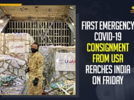 First Emergency COVID-19 Consignment From USA Reaches India,Mango News,Latest Breaking News 2021, COVID-19 pandemic, US President Joe Biden, covid-19 second wave india, India Covid-19,#USIndiaDosti, First consignment of US Covid, COVID-19 Surge, Coronavirus Updates
