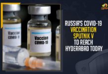 Russia’s COVID-19 Vaccination Sputnik V To Reach Hyderabad Today,Mango News, Russia’s COVID-19 Vaccination, Sputnik V, Telangana COVID-19 Cases, Telangana COVID-19 Cases Today, Telangana Corona Latest News, Telangana COVID-19 News, Telangana Cases today, Telangana Covid News, Coronavirus, COVID-19, Covid-19 Updates in Telangana, Telangana Coronavirus News, Telangana covid cases today