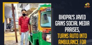 Bhopal’s Javed Gains Social Media Praises, Turns Auto Into Ambulance For COVID-19 Patients,Mango News,Bhopal’s Javed,Bhopal Man Modifies Auto As Ambulance Amid Covid-19,Javed,Ambulance,COVID-19,COVID-19 Patients,COVID-19 Live Updates,COVID-19 In India,Bhopal’s Javed Turns Auto Into Ambulance For COVID-19 Patients,Bhopal Auto Driver Javed Turns His Auto Into Free Ambulance,Bhopal Man's Auto Ambulance At Rescue For Covid Patients,Bhopal Man Converts Auto Into A Free Ambulance,Bhopal’s Javed News,Bhopal’s Javed Latest News,Javed Turns Auto Into Ambulance,Bhopal’s Man,Bhopal’s Man News