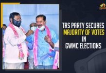 TRS Party Secures Majority Of Votes In GWMC Elections, Mango News,Latest Breaking News,TRS Party, Votes In GWMC Elections, WMC Elections,GHMC polls, GHMC Election Results 2020, GWMC Elections Majority, GWMC Elections Result, GHMC Results,Nagarjuna Sagar by-poll elections, Greater Warangal Municipal Elections, Telangana Latest News, Telangana Breaking News