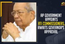 AP Government Appoints RTI Commissioners, AP Government Awaits Governor’s Approval, Mango News, Latest Breaking News,Y.S. Jagan Mohan Reddy, Chief Minister of Andhra Pradesh, RTI Commissioners, State Home Minister M. Sucharitha, AP RTI Commissioners, Andhra pradesh RTI Commissioners