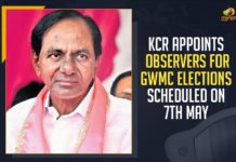 KCR Appoints Observers For GWMC Elections Scheduled On 7th May,Mango News, Latest Breaking News 2021, Political News 2021, GWMC Elections, GWMC Elections 2021, CM KCR appoints TRS observers for Mayor, Municipal Chairpersons Elections, Assam Assembly Election 2021, Telangana Latest Political Election News Update, Chief Minister of Telangana, Upcoming Mayoral Elections, GWMC Elections