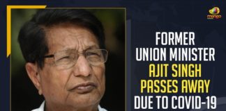 Former Union Minister Ajit Singh Passes Away Due To COVID-19, Mango News, Latest Breaking News 2021,Former Union Minister, RLD Chief Chaudhary Ajit Singh Passes Away, RLD Chief Ajit Singh dies of Covid-19, Rashtriya Lok Dal president, COVID-19, Former Union minister Ajit Singh Passes Away, Ajit Singh News, Former union minister Ajit Singh, Former Union Minister Ajit Singh Passes Away Due to Covid-19 Update