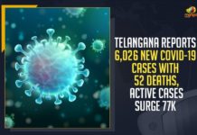 Telangana Reports 6026 New COVID-19 Cases With 52 Deaths, Telangana Active Cases Surge 77k, Mango News, Latest Breaking News 2021, Telangana COVID-19 Situation, Telangana 6026 New Cases, Novel Coronavirus, COVID-19 Situation, Novel Coronavirus, Telangana Health Department, Telangana Chief Secretary Somesh Kumar, Telangana Health Minister, Chief Minister of Telangana, COVID-19 Situation in Telangana