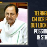Telangana CM KCR Rules Out Lockdown Possibility In State, Mango News, Latest Breaking News 2021, Telangana Lockdown, COVID Surge, COVID-19 in Telangana,Telangana CM KCR, CM KCR Rules Out Lockdown, Telangana Lockdown Rules, Telangana State Lockdown,CM KCR Rules Out Lockdown Possibility, Telangana State COVID-19 Guidelines, Remdesivir Drug, COVID-19 Vaccines, Oxygen, Medical Infrastructure