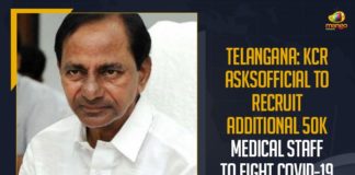 Telangana, KCR Asks Official To Recruit Additional 50k Medical Staff, Telangana COVID-19 Situation, Mango News, telangana covid cases,telangana news,telangana corona health bulletin,telangana corona updates,corona strain in telangana,corona vaccination in telangana,corona second wave in telangana,telangana lockdown, KCR Additional Recruit 50k Medical Staff, Telangana Medical Staff