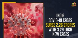 India COVID-19 Cases Surge 2.26 Crores With 3.29 Lakh New Cases, Mango News, Latest Breaking News 2021, COVID-19 infection in India, India COVID 19 Cases, India COVID-19 Single Day Cases, India Single Day Cases, Indian Council of Medical Research, Novel Coronavirus Cases, Oxygen, Coronavirus India News,Coronavirus India News Updates, Coronavirus India Highlights