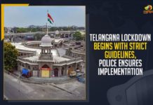 Telangana Lockdown Begins With Strict Guidelines, Police Ensures Implementation Telangana Lockdown Begins With Strict Guidelines, Telangana Police Ensures Implementation,Mango News, Latest Breaking News 2021, Telangana Lockdown Begins Today,telangana corona health bulletin, Telangana Corona Updates, telangana covid cases, Telangana COVID-19 Situation, Telangana News,Telangana Lockdown Begins, Telangana Lockdown Guidelines, Telangana Lockdown Timings