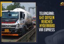 Telangana, 64T Oxygen Reaches Hyderabad Via Express, Mango News, Latest Breaking News 2021,COVID-19 Vaccination Centres, Hyderabad COVID-19 Vaccination Centres, COVID-19 Vaccination, Hyderabad COVID-19 Centres,Telangana Government, Telangana Latest News Update, COVID-19 Second Dose, 64T Oxygen Reaches Hyderabad, 64T Oxygen, Liquid Medical Oxygen, Telangana Oxygen Express