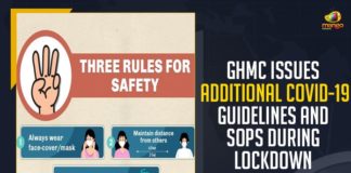 GHMC Issues Additional COVID-19 Guidelines And SoPs During Lockdown, Mango News, Latest Breaking News 2021,COVID-19 Vaccination Centres,COVID-19 Guidelines,GHMC, GHMC Lockdown Guidelines, Novel Coronavirus, COVID-19 Guidelines, SoPs During Lockdown, GHMC Additional Guidelines for COVID-19, Telangana Lockdown Begins Today,telangana corona health bulletin, Telangana Corona Updates