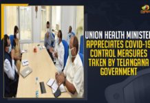 Union Health Minister Appreciates COVID-19 Control Measures Taken By Telangana Government, Mango News, Latest Breaking News 2021,COVID-19 Vaccination Centres,COVID-19 Guidelines,Telangana Lockdown Begins Today,telangana corona health bulletin, Telangana Corona Updates, Union Health Minister, COVID-19 Control Measures, Telangana Government, Telangana COVID-19 Control Measures, COVID-19 Situation in Telangana