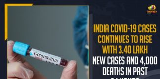 India COVID-19 Cases, India COVID-19 3.40 Lakh New Cases,India COVID-19 4,000 Deaths In Past 24 Hours, Mango News, Latest Breaking News 2021,Union Health Ministry, coronavirus in india,covid-19 cases in india,coronavirus cases in india,india coronavirus,india covid-19 cases,india covid 19 cases,india corona cases today,india covid cases,coronavirus patients in india,india Cases today, India New COVID-19 Cases