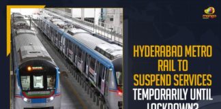 Hyderabad Metro Rail To Suspend Services Temporarily Until 22nd May?, Mango News, Latest Breaking News 2021, Telangana Corona Updates, telangana covid cases, Telangana COVID-19 Situation, Telangana News,Hyderabad Metro Rail, Hyderabad Metro Rail, Hyderabad Metro Suspend Services Temporarily, Hyderabad Metro Rail Services, Wuhan Virus, Hyderabad Metro News