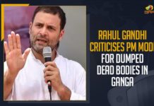 Rahul Gandhi Criticises PM Modi For Dumped Dead Bodies In Ganga River Rahul Gandhi Criticises PM Modi For Dumped Dead Bodies In Ganga River, Mango News, Latest Breaking News 2021, Congress Leader Rahul Gandhi, Rahul Gandhi to criticise Prime Minister Narendra Modi, India Coronavirus Crisis, Bodies of COVID-19 Victims, Dead Bodies In Ganga River, Congress Leader Rahul Gandhi Criticises PM Modi, Ganga River, Wuhan virus, Coronavirus, Union Health Ministry