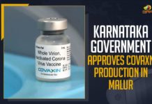 Karnataka Government Approves COVAXIN Production In Malur Karnataka Government Approves COVAXIN Production In Malur, Mango News, Latest Breaking News 2021, Karnataka Breaking News Today, Karnataka Government, COVAXIN Production, COVAXIN Production In Malur, Karnataka COVAXIN Manufacturing Unit, Covaxin production Unit, Covaxin Manufacturing Plant, Covaxin production in Malur india, Bharat Biotech, Latest Corona Updates, Karnataka Covid Cases