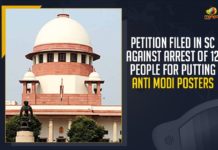 Petition Filed In SC Against Arrest Of People For Putting Anti Modi Posters Petition Filed In SC Against Arrest Of People For Putting Anti Modi Posters, Mango News, Latest Breaking News 2021,Anti Modi Posters, People Putting Anti PM Modi Posters, Central Government COVID-19 Vaccination Policy, Posters Slamming Modi Vaccine, Modi posters, Narendra Modi posters, Prime Minister Modi, Wuhan virus, COVAX, 12 Arrested Over Posters Against PM Modi