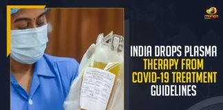 India Drops Plasma Therapy From COVID-19 Treatment Guidelines, Mango News, Latest Breaking News 2021,COVID-19 Treatment, COVID-19 Treatment Guidelines, Plasma Therapy, India Drops Plasma Therapy, India COVID-19 Treatment, Plasma therapy for COVID-19 patients, ICMR guidelines, Plasma therapy treatment, India Coronavirus Cases