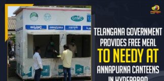 Telangana Government Provides Free Meal, Telangana Annapurna Canteens In Hyderabad, Mango News, Latest Breaking News 2021,Telangana Government Free Meal, Annapurna Canteens, Telangana Annapurna Canteens, Hyderabad Annapurna Canteens, Free Meal Annapurna Canteens, GHMCF Free Food, Telangana Corona Updates, telangana covid cases