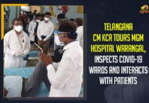Telangana CM KCR Tours MGM Hospital Warangal, CM KCR Inspects COVID-19 Wards And Interacts With Patients, Latest Breaking News 2021, Latest Health Bulletin, Mango News, Telangana CM KCR Tours , CM KCR Tours MGM Hospital Warangal, COVID-19 Wards in MGM Hospital Warangal, MGM Hospital Warangal, COVID- 19 Situation at MGM Hospital, Chief Minister K. Chandrashekar Rao, Warangal's MGM Hospital, Telangana Health Ministry, COVID-19 Treatment Updates, Telangana Breaking News, Telangana Coronavirus Updates