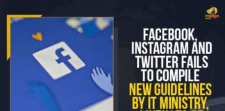 digital platforms companies, facebook, Information Technology Minister of Information Technology of India, Instagram And Twitter Fails To Compile New Guidelines By IT Ministry, IT ministry asks social media cos to remove more posts, Mango News, MEITY, MEITY issued a set of guidelines for social media platforms, OTT platforms, Ravi Shankar Prasad, social media intermediaries, social media platforms, Union Ministry of Electronics and Information Technology