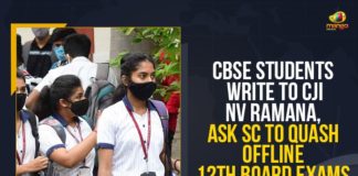 CBSE Students Write To CJI NV Ramana, Ask SC To Quash Offline 12th Board Exams, CBSE, CBSE 12th Board Exams 2021 Live Updates, CBSE 12th Exams 2021, CBSE 12th Exams 2021 Likely To Be Held, CBSE board exam 2021 not to be cancelled, CBSE Class 12 Board Exam 2021, CBSE Class 12 Board Exams, CBSE Class 12 Board Exams 2021, CBSE Class 12 Exams To Be Held, CBSE likely to conduct Class 12 Board exams 2021, Central Board of Secondary Education, Class 12 Board Exam 2021 Live Updates, Mango News, Union Education Minister Ramesh 