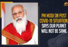 PM Modi On Post COVID-19 Situation, Says Our Planet Will Not Be Same Buddha Purnima, Mango News, Modi Says Our Planet Will Not Be Same, Our planet will not be the same, Planet will not be the same after COVID-19, PM Modi, PM Modi lauds scientists who worked for vaccines, PM Modi on COVID-19 impact, PM Modi On Post COVID-19 Situation, PM Modi Video Conference, PM Modi video conference News, Post COVID-19 Situation, Prime Minister Narendra Modi, Vesak Global Celebrations, Vesak Global Celebrations on Buddha Purnima