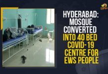 Hyderabad, Hyderabad Mosque, Mango News, Masjid e Muhammadi, Mosque Converted Into 40 Bed COVID-19 Centre, Mosque Converted Into 40 Bed COVID-19 Centre For EWS People, Mosque converted into 40-bed COVID care centre, mosque in Hyderabad was turned into a 40 bed isolation centre, mosque turned COVID-19 centre, mosque turned COVID-19 centre for the next six months, Rajendranagar, Rotary Club of Hyderabad Deccan, Support for Educational and Economic Development, victims of the Wuhan virus