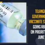 Covid-19 Vaccination, COVID-19 vaccination Priority for students going abroad, Mango News, Special Covid Vaccination Drive, Special Covid Vaccination Drive for Students Going Abroad, telangana, Telangana Govt, Telangana Govt Decides to Start Special Covid Vaccination Drive, Telangana Govt Decides to Start Special Covid Vaccination Drive for Students Going Abroad, Telangana to vaccinate students going abroad, vaccination drive for students travelling abroad