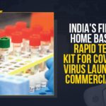 Home Bases Rapid Test Kit For COVID-19 Virus, India approved home based home based testing kit, India’s First Home Bases Rapid Test Kit, India’s First Home Bases Rapid Test Kit For COVID-19, India’s First Home Bases Rapid Test Kit For COVID-19 Virus Launches Commercially, India’s first indigenous home-based rapid Covid test, India’s first self-use Covid test kit, Mango News, Mylab Discovery Solutions Limited, Self-use Covid-19 testing kits