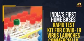 Home Bases Rapid Test Kit For COVID-19 Virus, India approved home based home based testing kit, India’s First Home Bases Rapid Test Kit, India’s First Home Bases Rapid Test Kit For COVID-19, India’s First Home Bases Rapid Test Kit For COVID-19 Virus Launches Commercially, India’s first indigenous home-based rapid Covid test, India’s first self-use Covid test kit, Mango News, Mylab Discovery Solutions Limited, Self-use Covid-19 testing kits