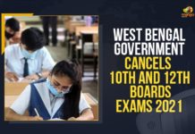 West Bengal Government Cancels 10th And 12th Boards Exams 2021