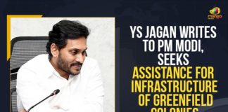 Andhra CM Jagan Mohan Reddy writes to PM Modi, Andhra CM Reddy writes to PM Modi, Andhra CM writes to PM Modi seeks infrastructure help, Andhra Pradesh CM Jagan Mohan Reddy, AP CM YS Jagan Writes a Letter to PM Modi Over Infrastructure in Greenfield Colonies, AP CM YS Jagan Writes a Letter to PM Modi Over Infrastructure in Greenfield Colonies in the State, Infrastructure in Greenfield Colonies, Jagan writes to PM Modi, Mango News, YS Jagan Writes a Letter to PM Modi Over Infrastructure in Greenfield Colonies