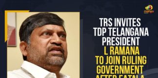 Eatala exit effect, Mango News, Ruling Government, Telangana cm kcr, Telangana President L Ramana, Telangana President L Ramana To Join Ruling Government, Telangana TDP chief L Ramana likely to join TRS, Telangana TDP chief may join TRS, TRS eyes TDP’s L Ramana to fill Eatala Rajender, TRS Invites TDP Telangana President L Ramana, TRS Invites TDP Telangana President L Ramana To Join Ruling Government, TRS Invites TDP Telangana President L Ramana To Join Ruling Government After Exit of Eatala Rajender