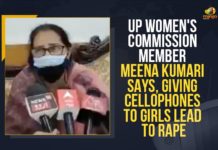 UP Women’s Commission Member Meena Kumari Says, Giving Cellophones To Girls Lead To Rape Giving Cellophones To Girls Lead To Rape, Mahila Jansunwai, Mango News, UP Commission Member Says Mobile Phones Cause Rape, UP woman’s panel member panned, UP Women’s Commission Member Meena Kumari, UP Women’s Commission Member Meena Kumari Comments, UP Women’s Commission Member Meena Kumari Comments Issue, UP Women’s Commission Member Meena Kumari Comments On Girls, Vice Chairperson of the Women’s Commission, Zila Panchayat member from Aligarh
