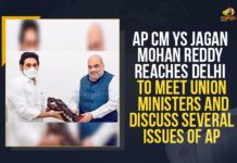 AP CM YS Jagan Mohan Reddy Reaches Delhi To Meet Union Ministers And Discuss Several Issues Of AP andhra pradesh chief minister, Andhra Pradesh Chief Minister YS Jagan Mohan Reddy, AP CM YS Jagan Mohan Reddy To Visit Delhi On 10th June, Central Ministers, Chief Minister of Andhra Pradesh, CM Jagan visit Delhi, CM Jagan visit Delhi tomorrow, CM YS Jagan Went to Delhi, CM YS Jagan Went to Delhi Today to Discuss State Issues, CM YS Jagan Went to Delhi Today to Discuss State Issues With Central Ministers, Mango News, Prime Minister Of India, Union Home Minister Amit Shah, YS Jagan Mohan Reddy, YS Jagan Mohan Reddy To Visit Delhi