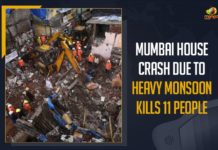 Mumbai House Crash Due To Heavy Monsoon Kills 11 People 11 dead as residential building collapses in Mumbai, 11 die 7 injured as building collapses in Mumbai, 11 Killed As Building Collapses Due To Heavy Rains, Building collapse kills 11 after monsoon flooding, Building collapse kills 11 after monsoon flooding in Mumbai, First mega-monsoon tragedy, Mango News, Monsoon Tragedy, Mumbai, Mumbai Building Collapse, Mumbai House Crash, Mumbai House Crash Due To Heavy Monsoon, Mumbai House Crash Due To Heavy Monsoon Kills 11 People, Mumbai Rains