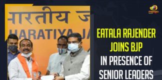 Bharatiya Janata Party, bjp, Delhi, Eatala Rajender, Eatala Rajender Join BJP, Eatala Rajender Of TRS Join BJP, Eatala Rajender Of TRS Join BJP Today, Etala in Delhi, Etala Rajender, Etela Rajender, Ex Minister Etala Rajender, Former Health Minister of Telangana, former Telangana Health Minister, Former Telangana Minister Etala Rajender Joined in BJP at Delhi, Former Telangana minister Etela Rajender, Former Telangana minister Etela Rajender join BJP, Health Minister of Telangana, Huzurabad constituency, Mango News, National President of the BJP