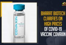 Bharat Biotech Clarifies On High Prices Of COVID-19 Vaccine COVAXIN Bharat Biotech Clarifies On High Prices Of COVID-19 Vaccine, Bharat Biotech Clarifies On High Prices Of COVID-19 Vaccine COVAXIN, Bharat Biotech Covaxin Price, Bharat Biotech International Private Limited pharmacy, Bharat Biotech says higher pricing of Covaxin, COVAXIN, Covaxin Price, Covid-19 Vaccine Covaxin, High Prices Of COVID-19 Vaccine COVAXIN, Mango News