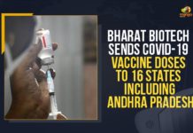 Bharat Biotech Sends COVID-19 Vaccine Doses To 16 States Including Andhra Pradesh andhra pradesh, Bharat Biotech, Bharat Biotech COVAXIN, Bharat Biotech Sends COVID-19 Vaccine Doses To 16 States, Bharat Biotech Sends COVID-19 Vaccine Doses To 16 States Including Andhra Pradesh, coronavirus vaccine distribution, covid 19 vaccine, Covid Vaccination, Covid vaccination in India, Covid-19 Vaccine Distribution News, Covid-19 Vaccine Distribution updates, Distribution For Covid-19 Vaccine, Government Of India, Hyderabad Based Bharat Biotech, Hyderabad-based vaccine maker, India Covid Vaccination, Mango News, Vaccine Distribution