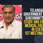 Telangana Government Forms Subcommittee To Study And Enhance Medical Facilities In State, 1st Meeting Today Facilities in Govt Hospitals, Mango News, Telangana Cabinet Sub Committee, Telangana Cabinet Sub Committee Meet, Telangana Cabinet Sub Committee Meet Over Facilities in Govt Hospitals, Telangana Cabinet Sub Committee Review on Medical and Health Department, Telangana Cabinet Sub Committee to Meet Today, Telangana Cabinet Sub Committee to Meet Today to Review Facilities in Govt Hospitals, Telangana Cabinet sub-committee on health for strengthening